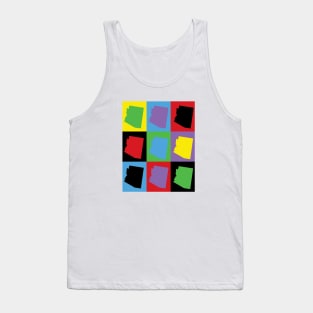 Arizona Pop Art Pattern Tank Top